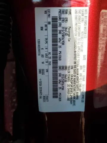 2014 FORD FOCUS SE  