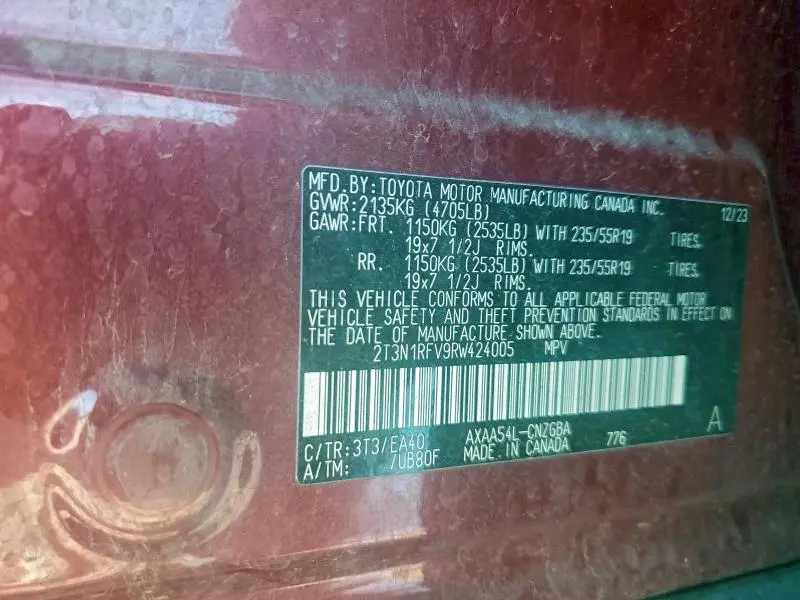 2024 TOYOTA RAV4 LIMITED  