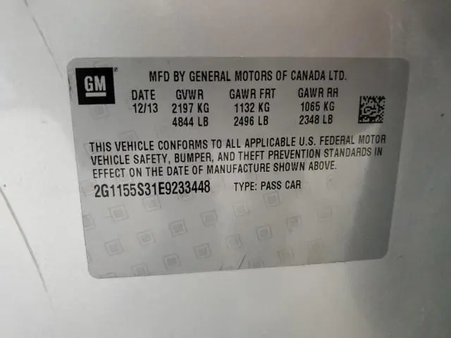 2014 CHEVROLET IMPALA LTZ  