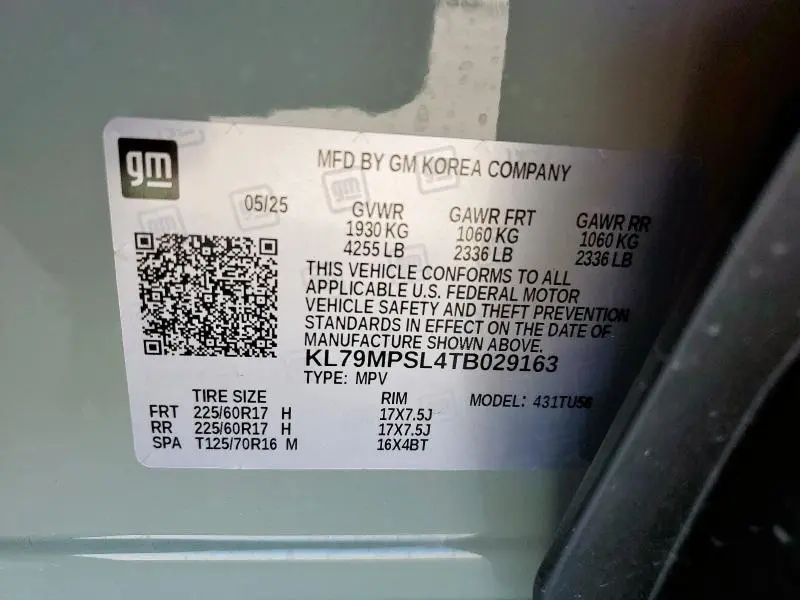 2026 CHEVROLET TRAILBLAZER LT  