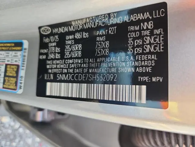 2025 HYUNDAI TUCSON SEL  