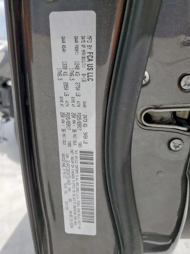 2017 DODGE JOURNEY SXT  
