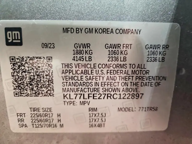 2024 CHEVROLET TRAX LS  