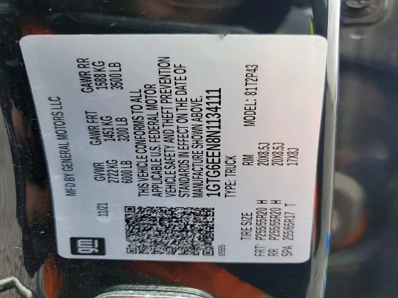 2022 GMC CANYON DENALI  