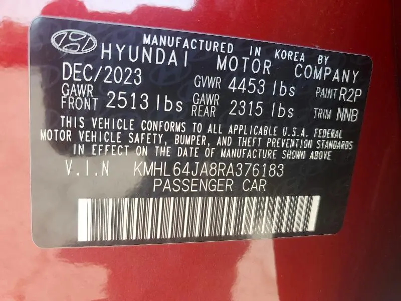 2024 HYUNDAI SONATA SEL  