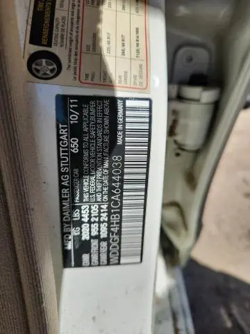 2012 MERCEDES-BENZ C 250