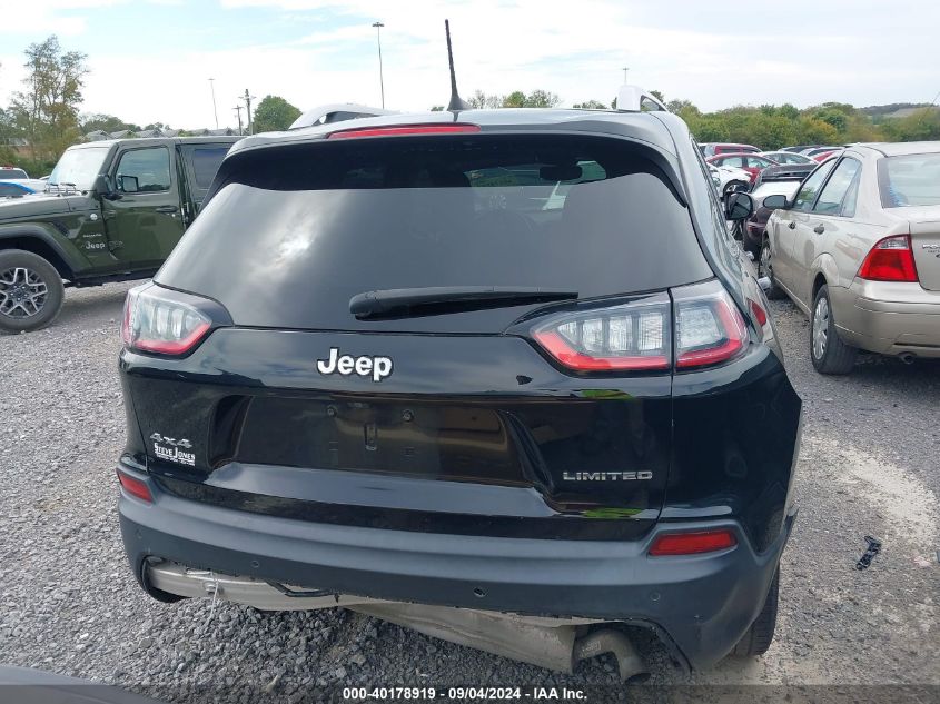 2019 JEEP CHEROKEE LIMITED 4X4