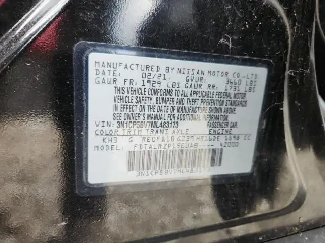 2021 NISSAN KICKS S  