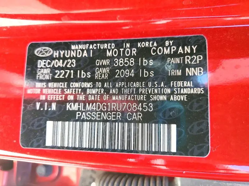 2024 HYUNDAI ELANTRA SEL  