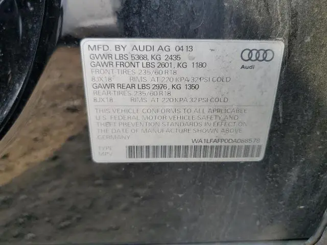 2013 AUDI Q5 PREMIUM PLUS  