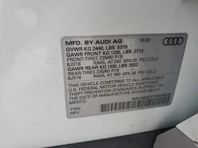 2024 AUDI Q5 PREMIUM 40  