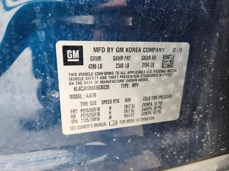 2019 BUICK ENCORE PREFERRED  
