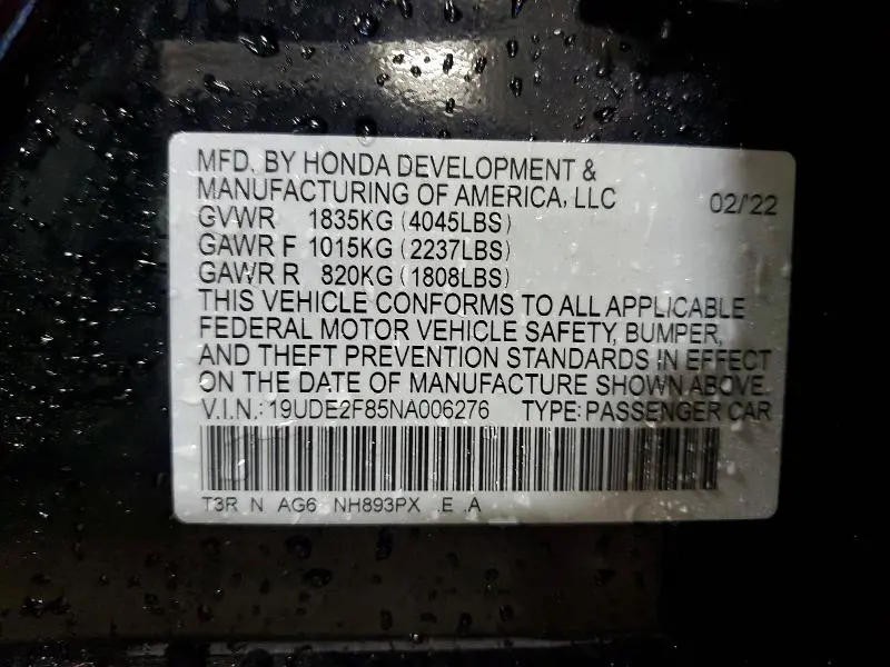 2022 ACURA ILX PREMIUM A-SPEC  