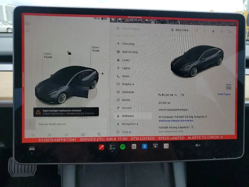 2023 TESLA MODEL 3   