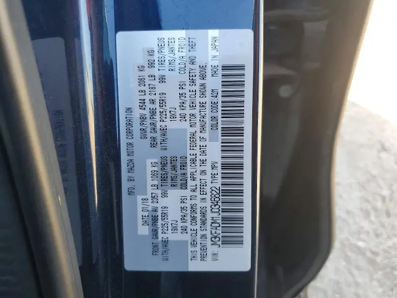 2018 MAZDA CX-5 GRAND TOURING  