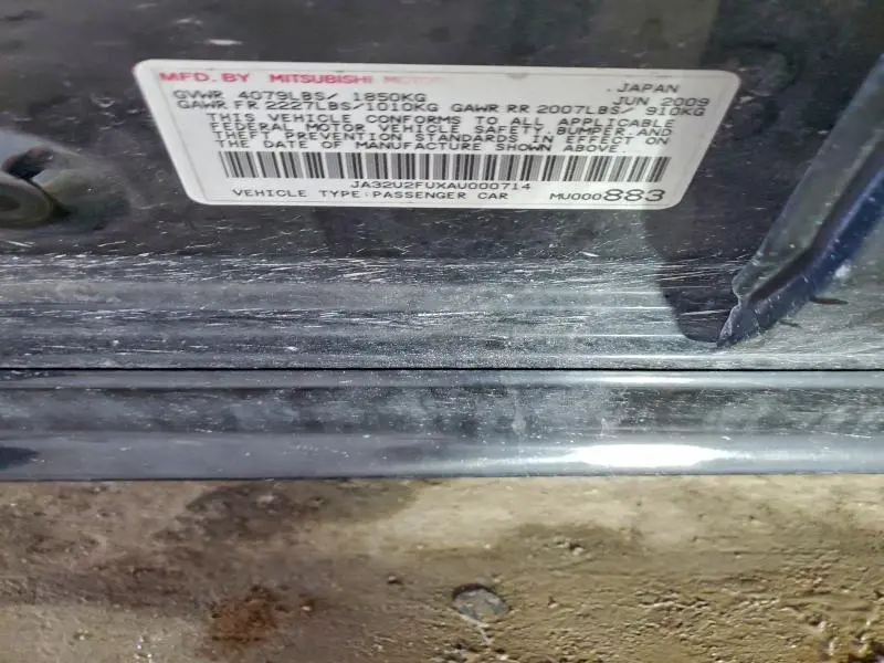 2010 MITSUBISHI LANCER ES/ES SPORT  