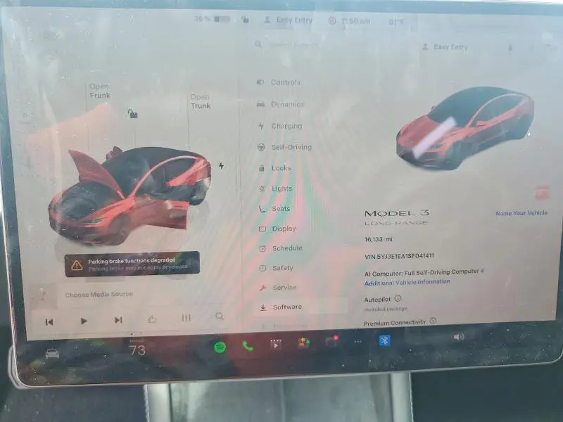2025 TESLA MODEL 3   