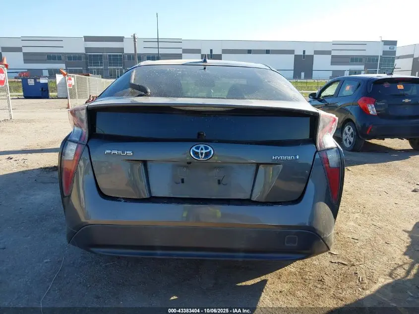 2017 TOYOTA PRIUS FOUR
