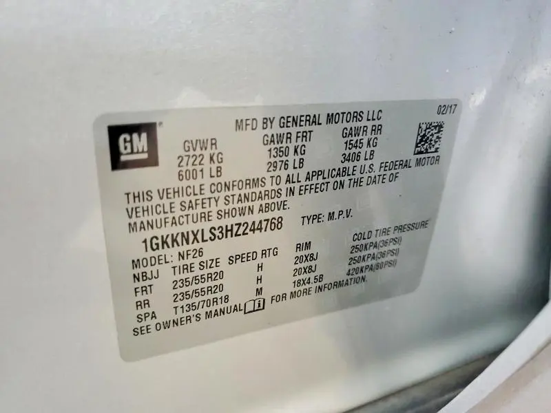 2017 GMC ACADIA DENALI  