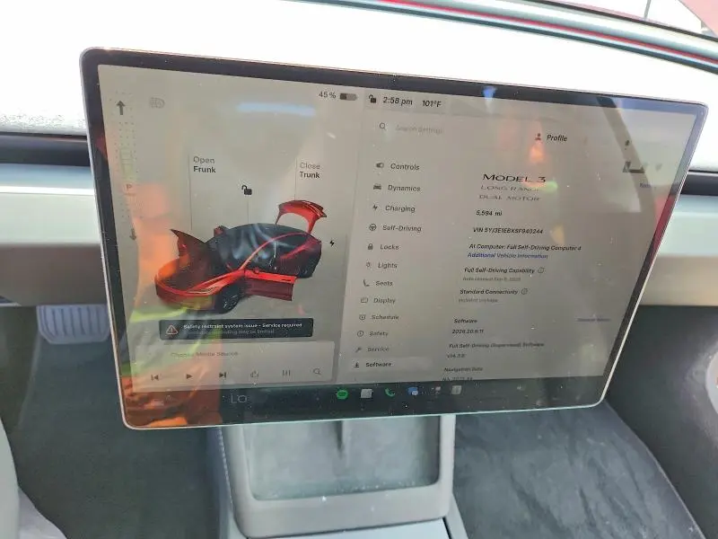 2025 TESLA MODEL 3   