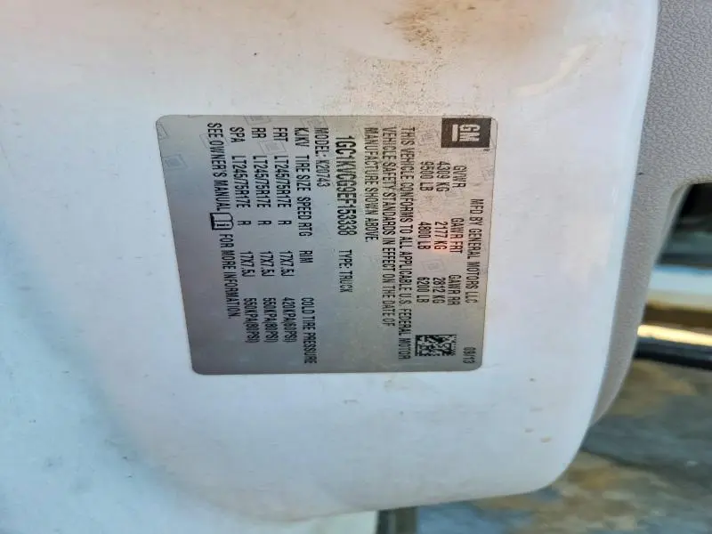 2014 CHEVROLET SILVERADO K2500 HEAVY DUTY  