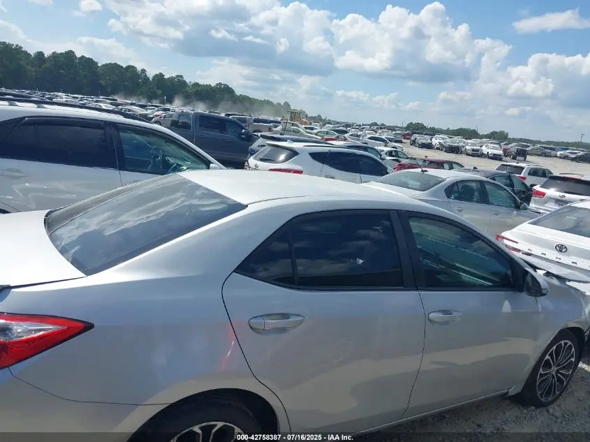 2016 TOYOTA COROLLA S PLUS