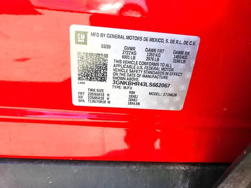2020 CHEVROLET BLAZER 2LT  