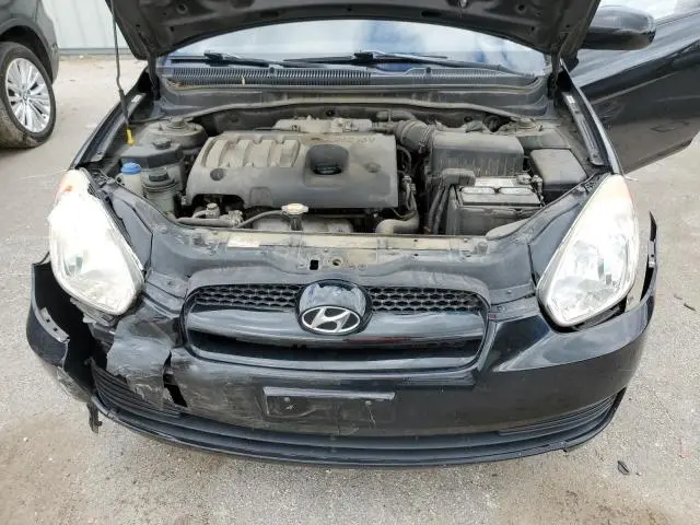 2010 HYUNDAI ACCENT BLUE  