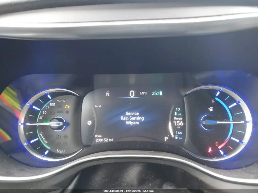 2018 CHRYSLER PACIFICA HYBRID LIMITED