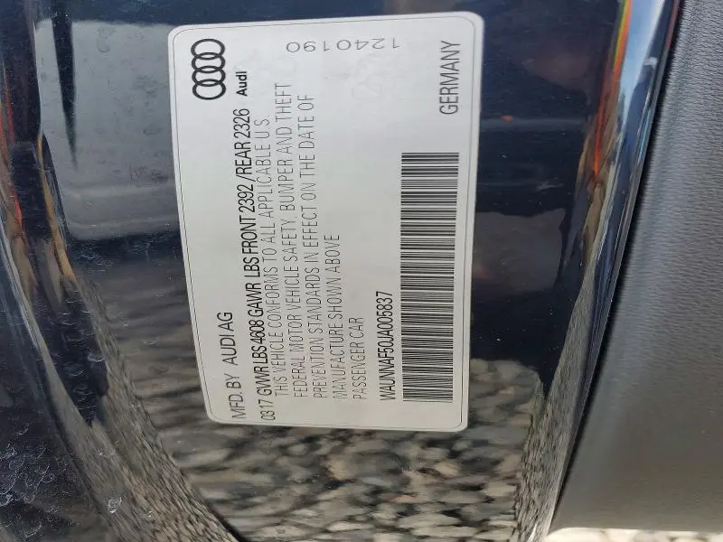 2018 AUDI A5 PREMIUM  