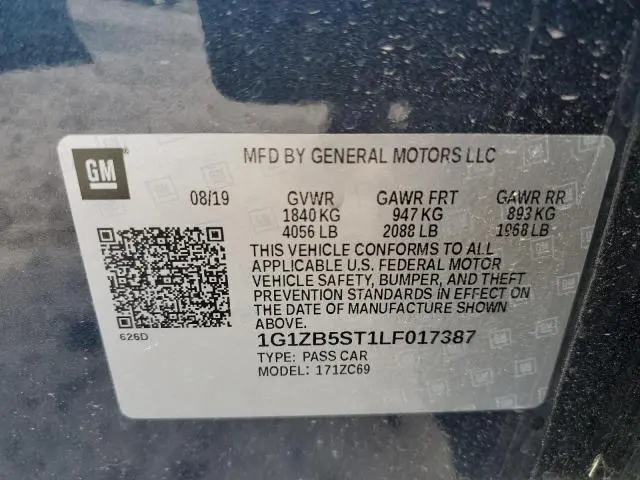 2020 CHEVROLET MALIBU LS  