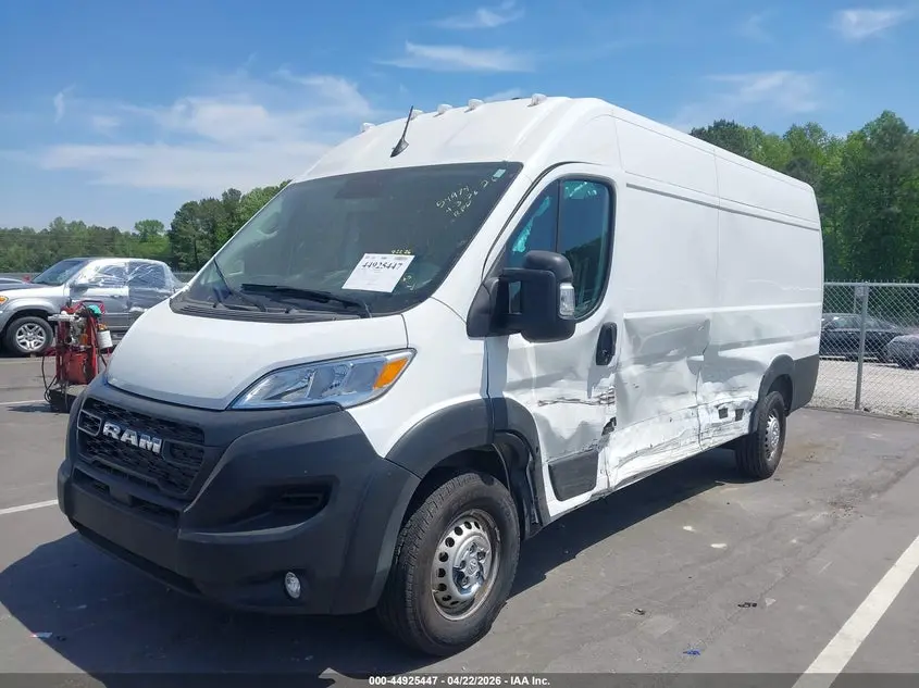 2026 RAM PROMASTER 3500 CARGO VAN TRADESMAN HIGH ROOF 159 WB EXT W/PASS SEAT