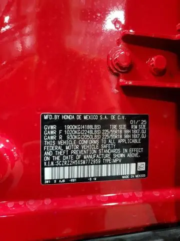 2025 HONDA HR-V SPORT  