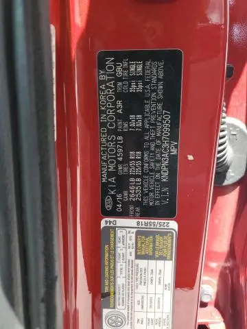 2017 KIA SPORTAGE EX  