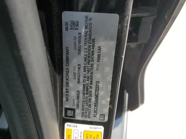 2021 CHEVROLET SPARK 1LT