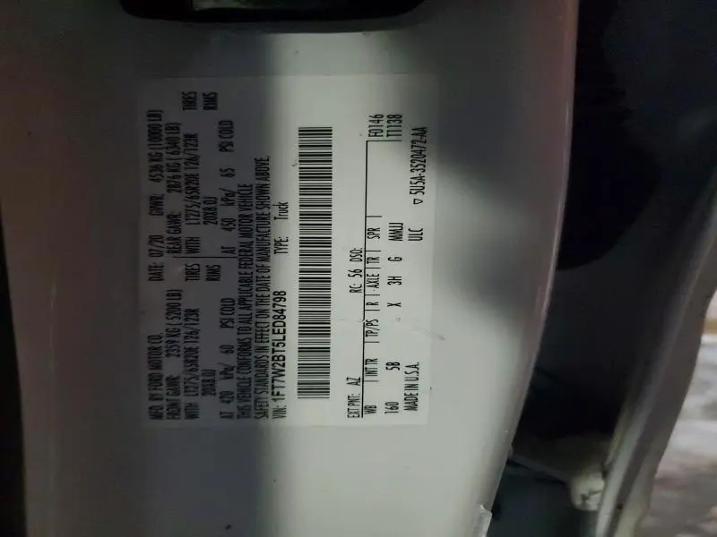 2020 FORD F250 SUPER DUTY  