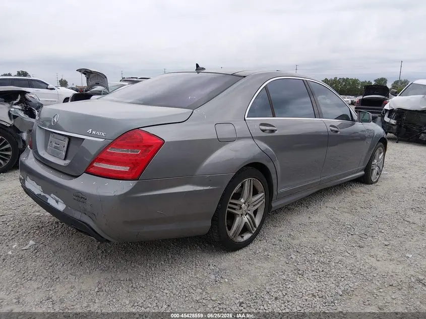 2012 MERCEDES-BENZ S 550 4MATIC