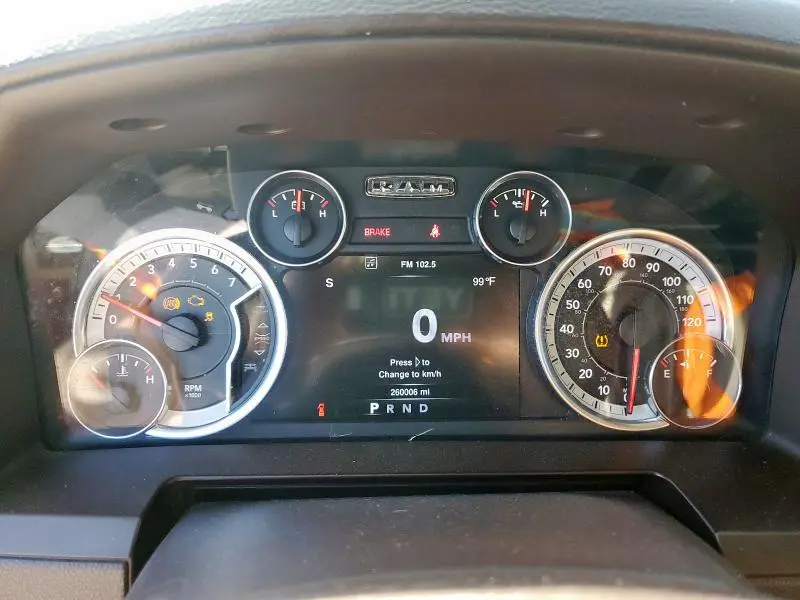 2013 RAM 1500 LARAMIE  