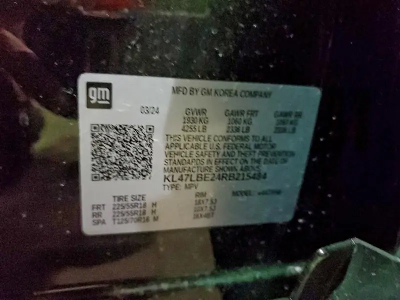 2024 BUICK ENVISTA SPORT TOURING  