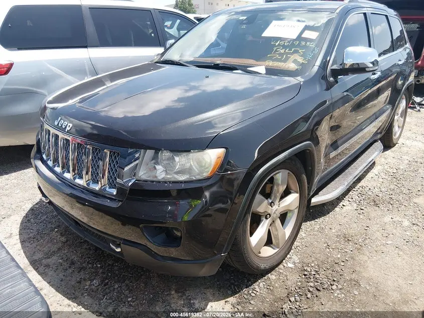 2012 JEEP GRAND CHEROKEE OVERLAND