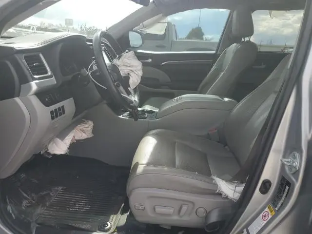 2017 TOYOTA HIGHLANDER HYBRID LIMITED  