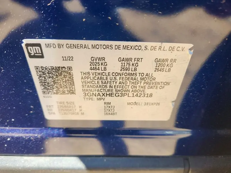2023 CHEVROLET EQUINOX LS  