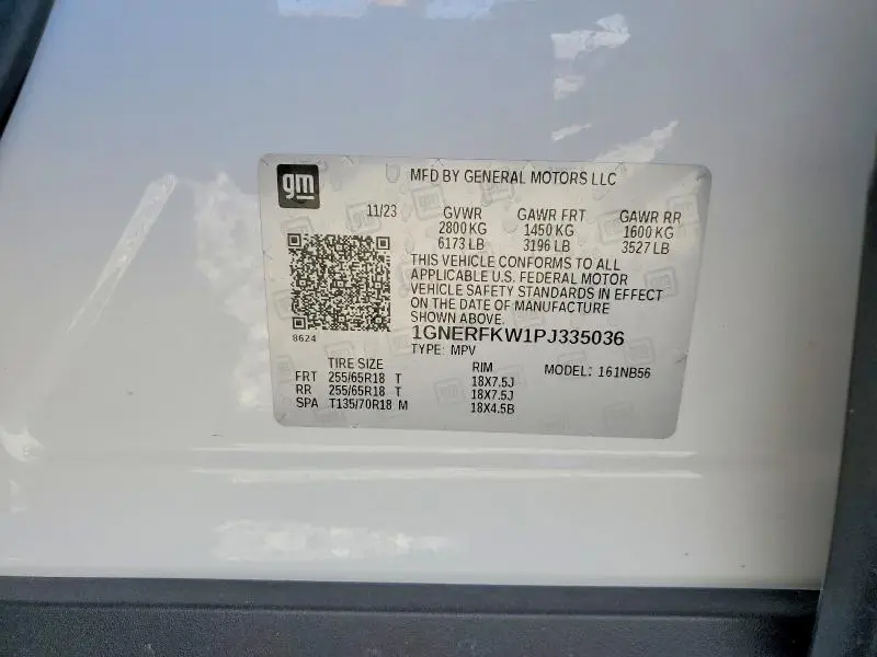 2023 CHEVROLET TRAVERSE LS  