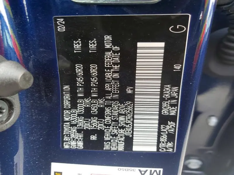 2024 TOYOTA 4RUNNER LIMITED  