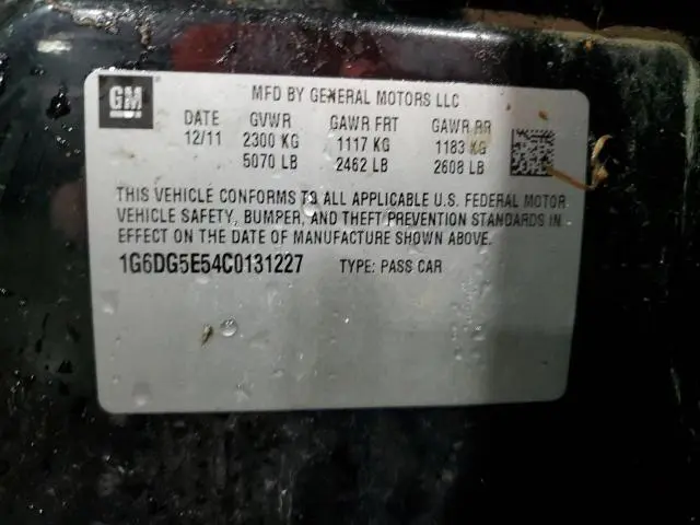 2012 CADILLAC CTS LUXURY COLLECTION  