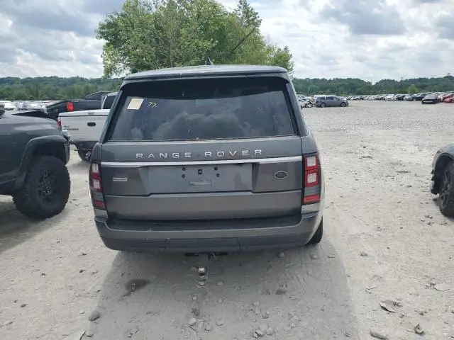 2017 LAND ROVER RANGE ROVER SUPERCHARGED  