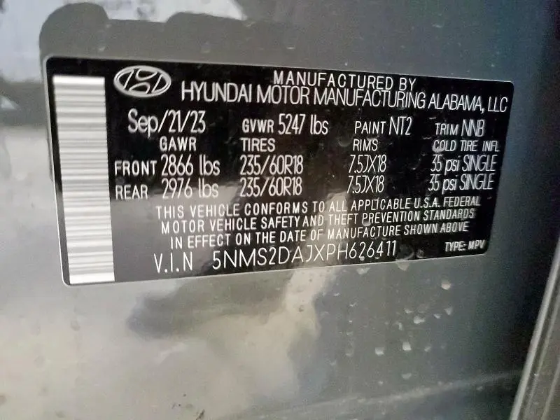 2023 HYUNDAI SANTA FE SEL  