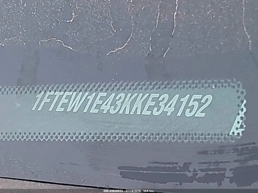 2019 FORD F-150 XLT