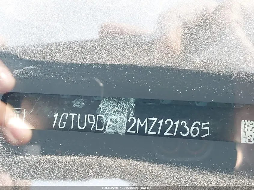 2021 GMC SIERRA 1500 4WD  SHORT BOX SLT