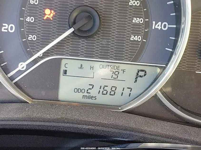 2016 TOYOTA COROLLA L